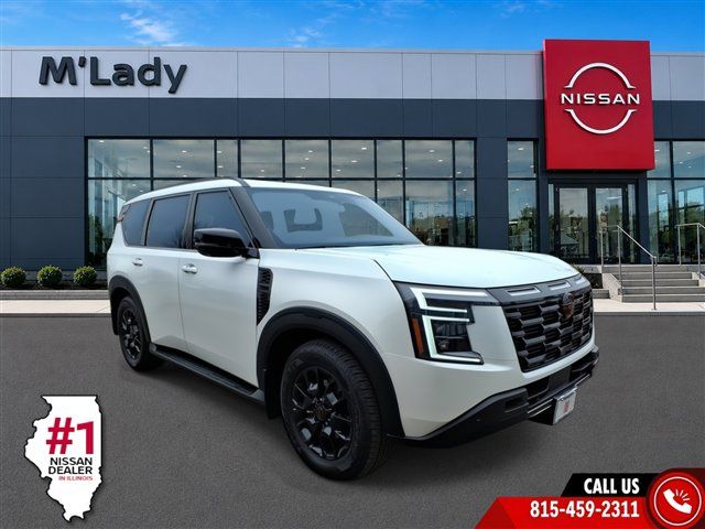 Aspen White 2026 Nissan Armada SUV / Crossover Four-Wheel Drive 9-Speed Automatic