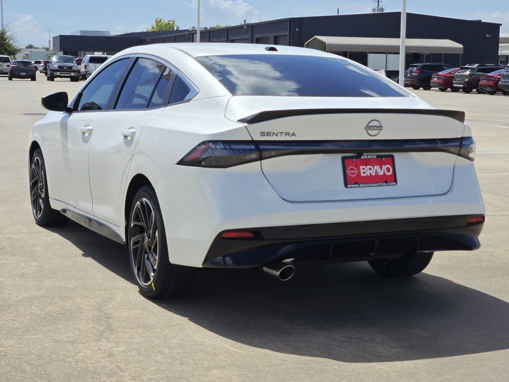 2027 Nissan Sentra SR White at Central Houston Nissan