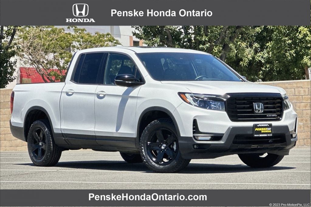 Platinum White Pearl 2023 Honda Ridgeline Pickup Truck All-Wheel Drive 9-Speed Automatic