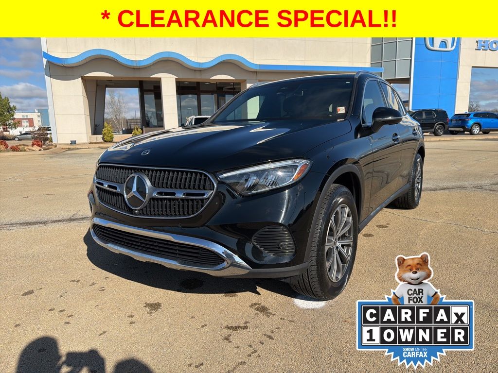 Black 2024 Mercedes-Benz GLC 300 4MATIC SUV / Crossover All-Wheel Drive 9-Speed Automatic