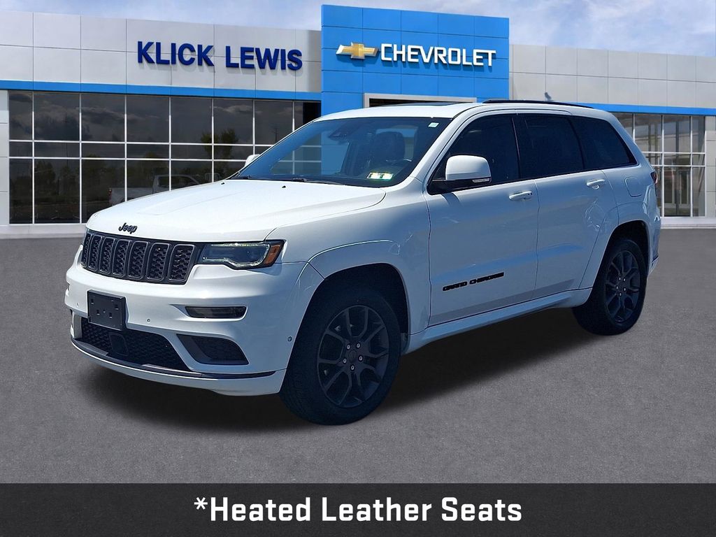2020 Jeep Grand Cherokee High Altitude White at Bob Ruth Ford