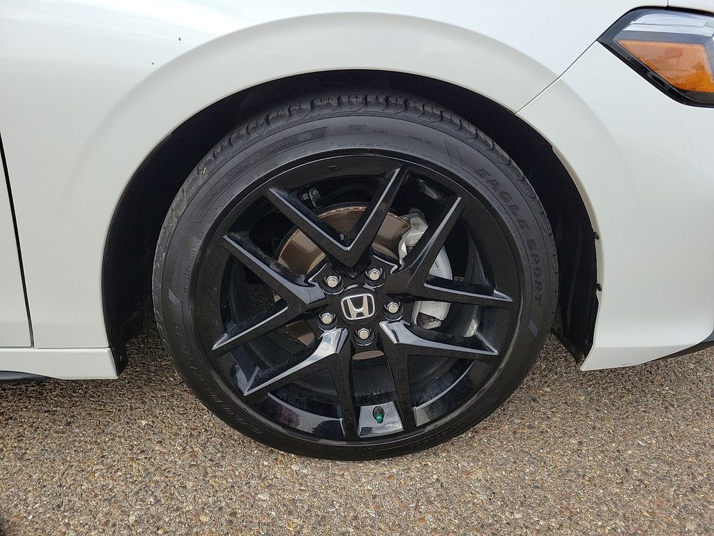 2025 Honda Civic Sport White at Brown Honda