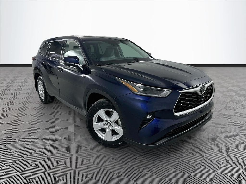 Gray 2021 Toyota Highlander SUV / Crossover All-Wheel Drive 8-Speed Automatic