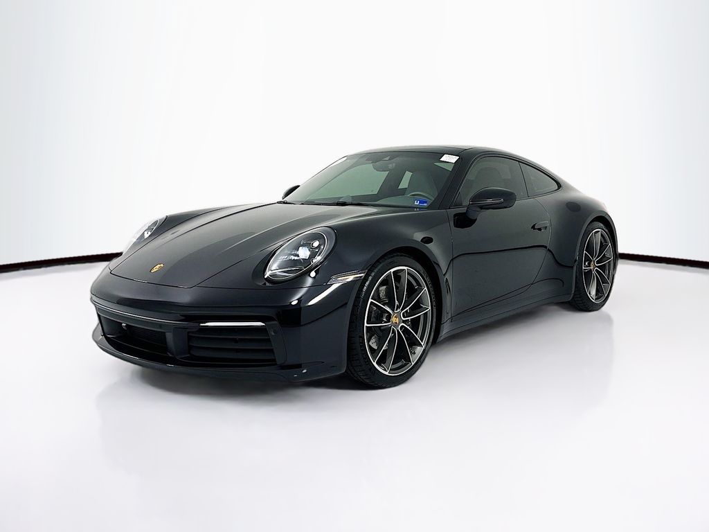 Jet Black Metallic 2024 Porsche 911 Carrera Coupe RWD Coupe Rear-Wheel Drive 8-Speed Automatic