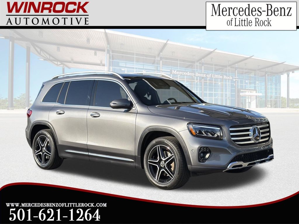 Gray (Mountain Grey Metallic) 2026 Mercedes-Benz GLB 250 4MATIC SUV / Crossover All-Wheel Drive 8-Speed Dual Clutch
