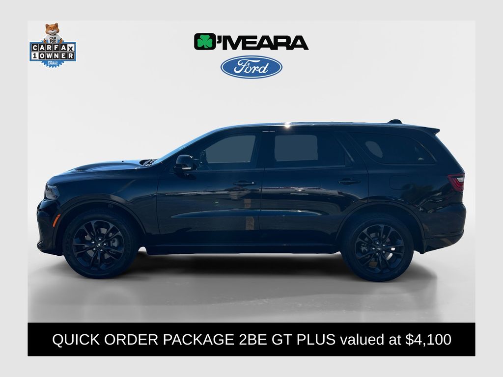 DB Black Crystal Clearcoat 2022 Dodge Durango GT Plus AWD SUV / Crossover All-Wheel Drive 8-Speed Automatic