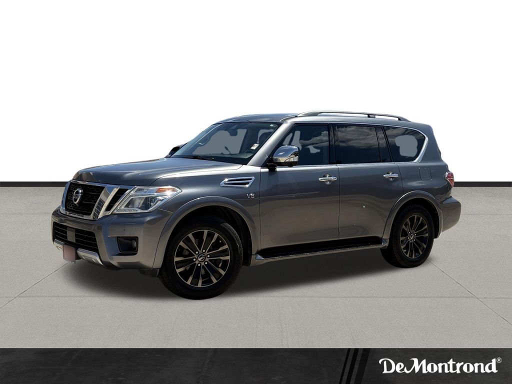 Gray (Gun Metallic) 2018 Nissan Armada SUV / Crossover 4X2 7-Speed Automatic