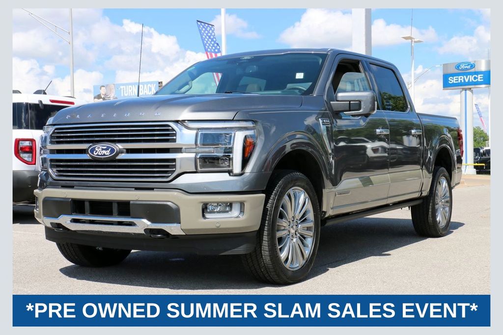 Carbonized Gray Metallic 2025 Ford F-150 Pickup Truck Four-Wheel Drive Automatic