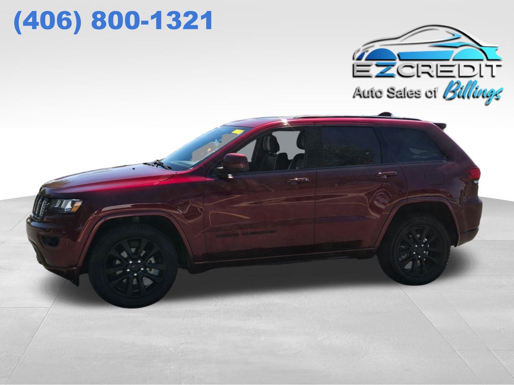 Velvet Red Pearlcoat 2017 Jeep Grand Cherokee Altitude 4WD SUV / Crossover Four-Wheel Drive 8-Speed Automatic