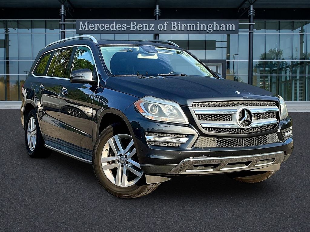 Steel Gray Metallic 2014 Mercedes-Benz GL-Class SUV / Crossover All-Wheel Drive 7-Speed Automatic
