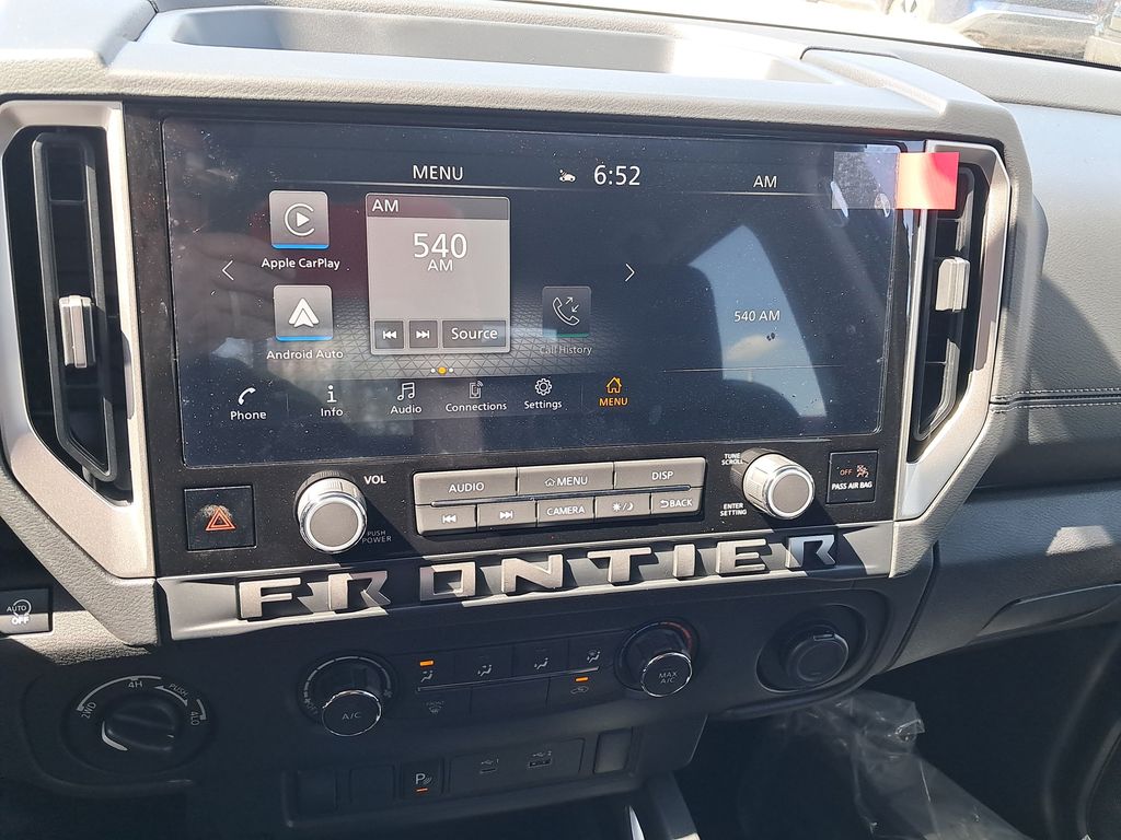 2026 Nissan Frontier SV White at John Sisson Motors