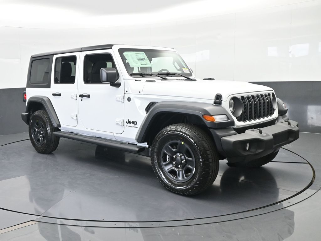 New 2026 Bright White Clearcoat Jeep Sport image 8