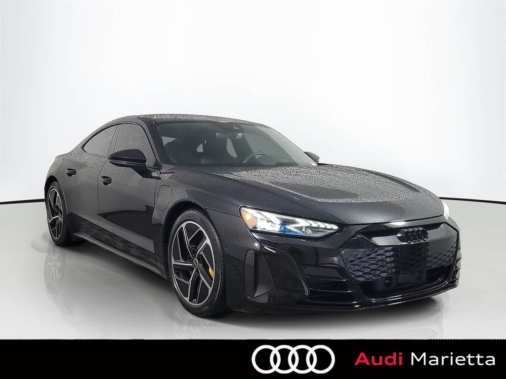Mythos Black Metallic 2023 Audi RS e-tron GT Sedan All-Wheel Drive 1-Speed Automatic