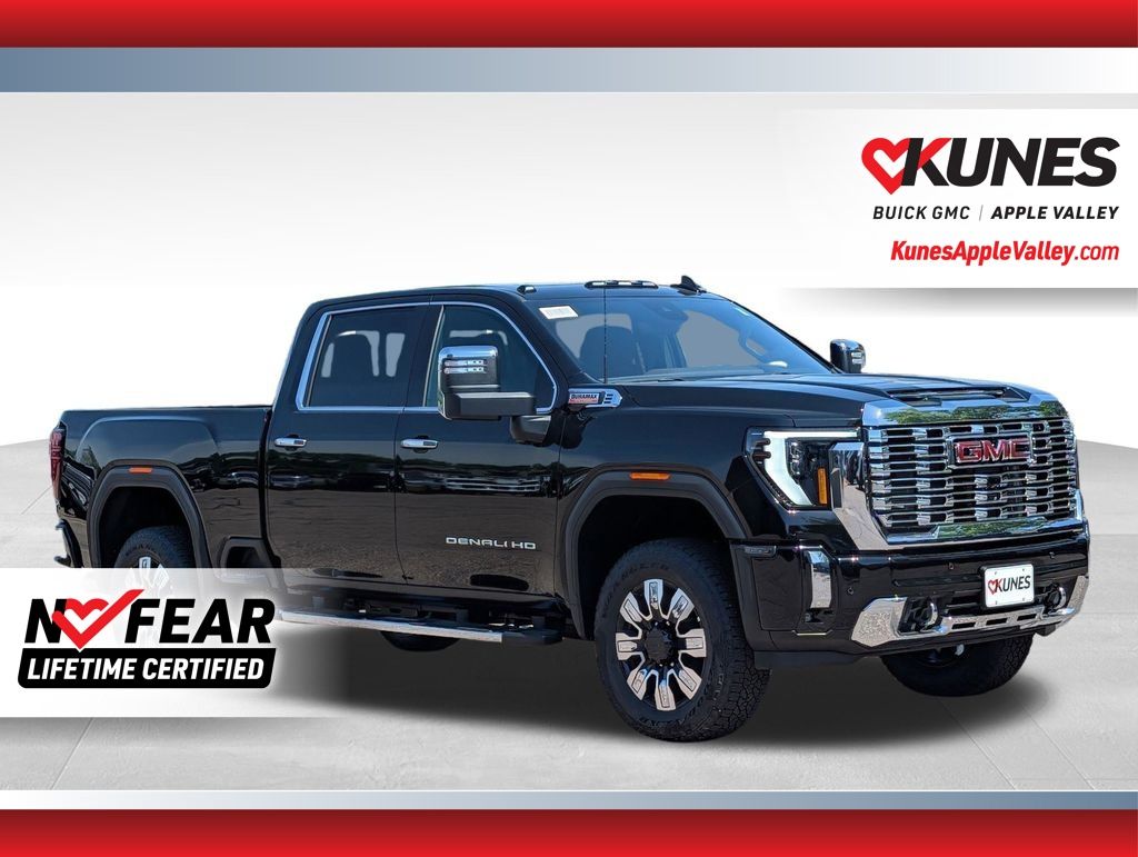Onyx Black 2026 GMC Sierra 3500HD Pickup Truck Four-Wheel Drive Automatic