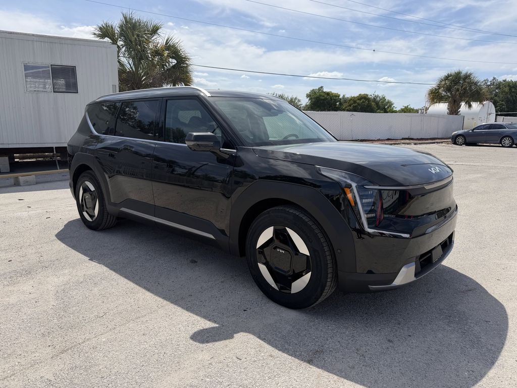 Ebony Black 2026 Kia EV9 Wind AWD SUV / Crossover All-Wheel Drive 1-Speed Automatic