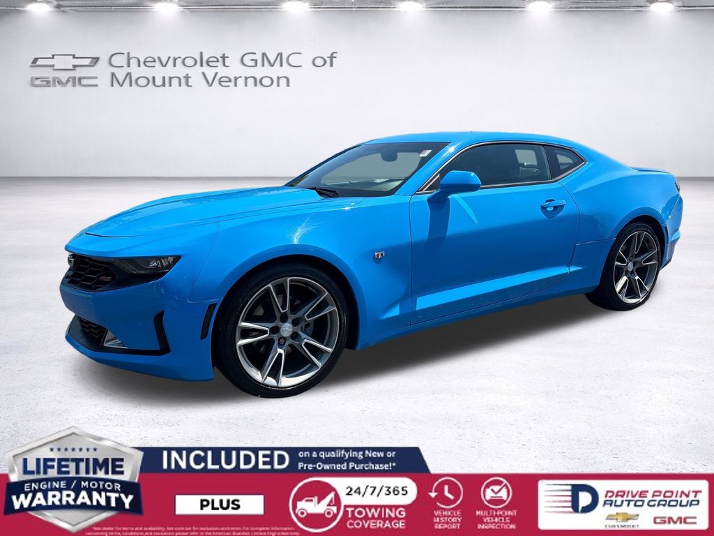 Rapid Blue 2023 Chevrolet Camaro Coupe Rear-Wheel Drive Automatic