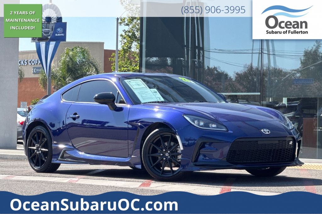 Trueno Blue 2023 Toyota GR86 Premium RWD Coupe Rear-Wheel Drive 6-Speed Automatic