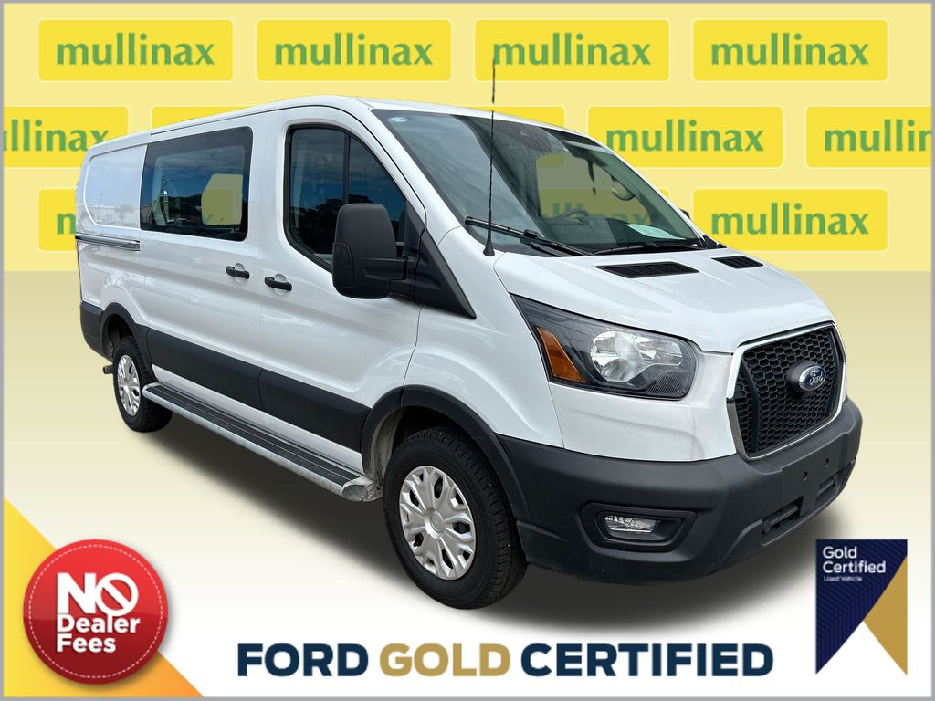 Oxford White 2025 Ford Transit Cargo Van Rear-Wheel Drive 