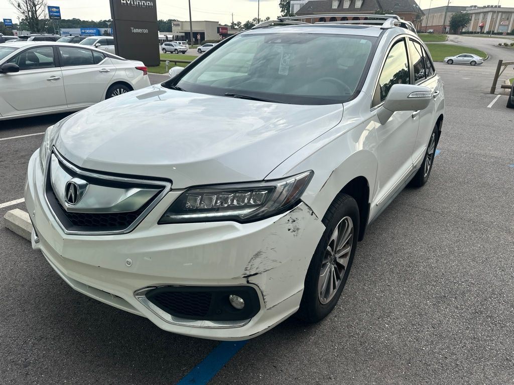 White Diamond Pearl 2017 Acura RDX SUV / Crossover All-Wheel Drive 6-Speed Automatic