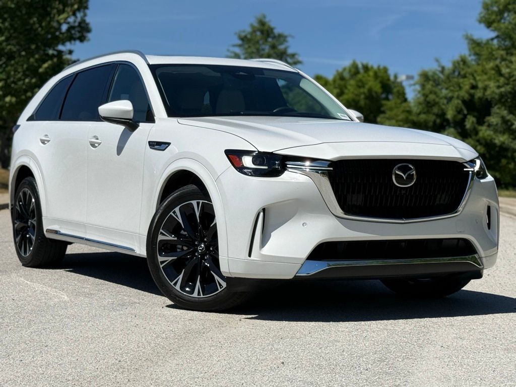 White 2024 Mazda CX-90 3.3 Turbo S Premium Plus AWD SUV / Crossover All-Wheel Drive 8-Speed Automatic