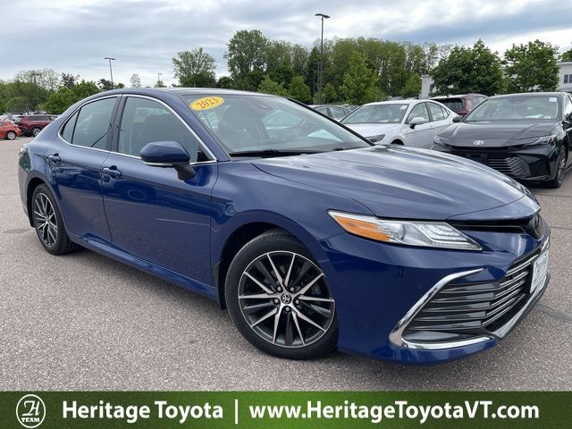 Blue 2023 Toyota Camry XLE AWD Sedan All-Wheel Drive 8-Speed Automatic