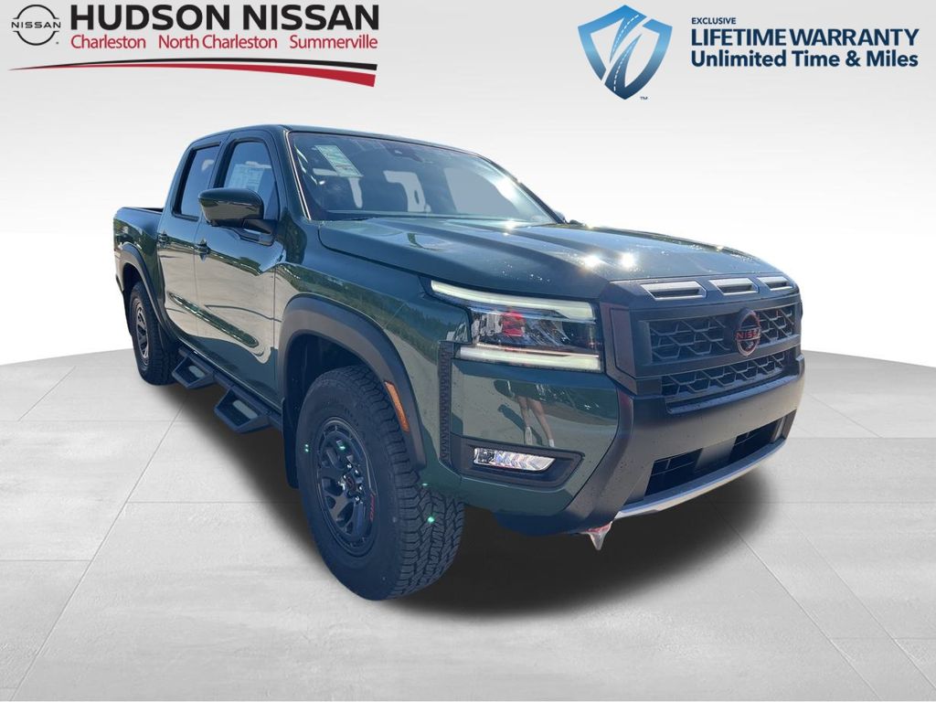 2025 Tactical Green Metallic Nissan Frontier PRO-4X Truck