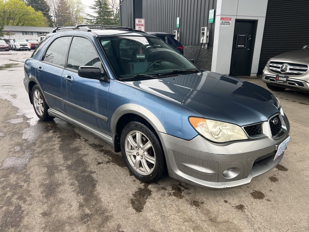 Newport Blue Pearl 2007 Subaru Impreza Wagon All-Wheel Drive Automatic