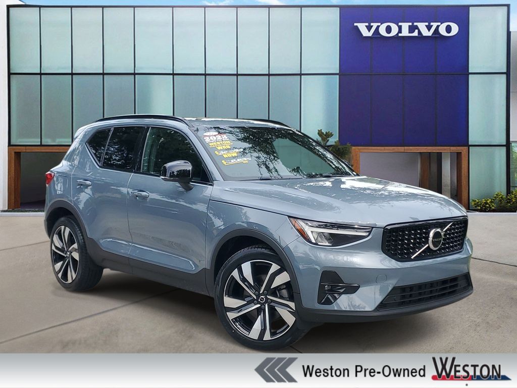 Gray Metallic 2023 Volvo XC40 SUV / Crossover All-Wheel Drive Automatic