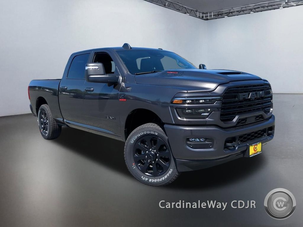 Gray (Granite Crystal Metallic Clearcoat) 2026 RAM 2500 Laramie Crew Cab 4WD Pickup Truck Four-Wheel Drive 8-Speed Automatic
