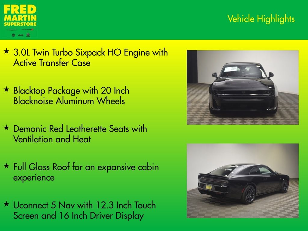new 2026 Dodge Charger car, priced at $64,286