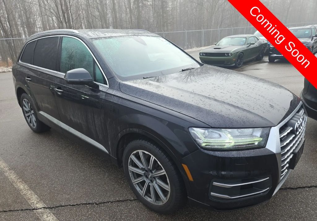 Orca Black Metallic 2018 Audi Q7 SUV / Crossover  8-Speed Automatic