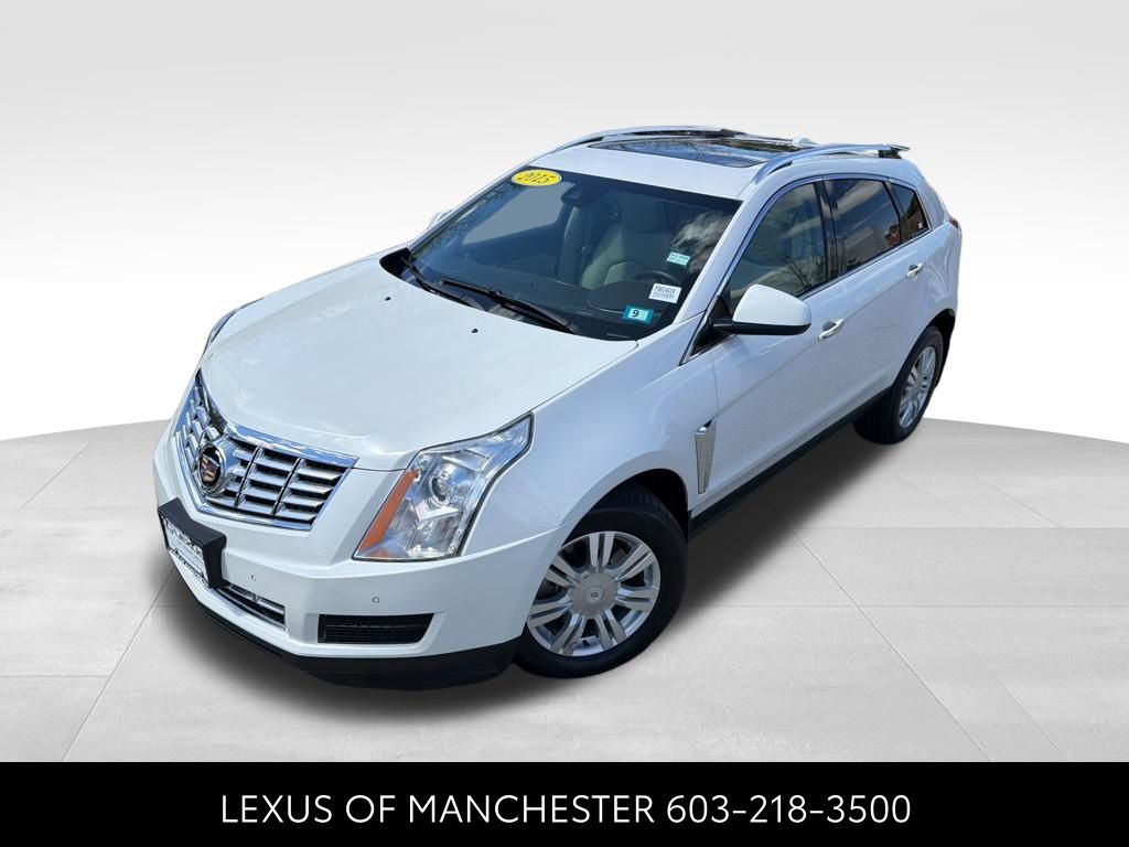 Gray (Platinum Ice Tricoat) 2015 Cadillac SRX Luxury AWD SUV / Crossover All-Wheel Drive 6-Speed Automatic