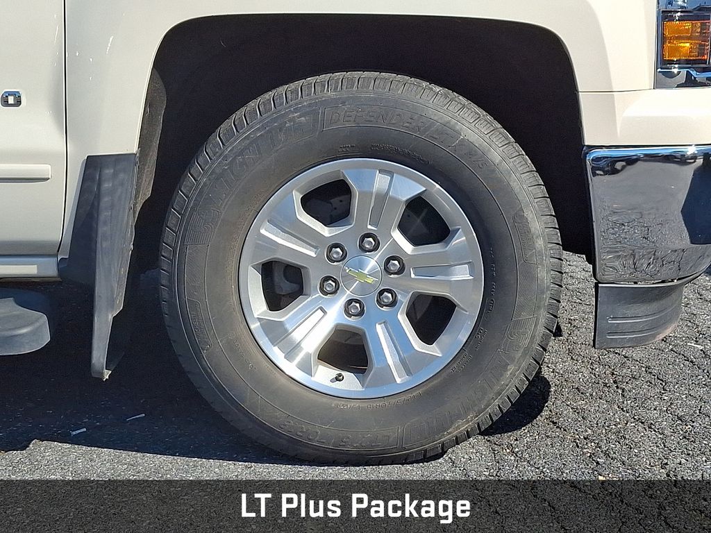 2015 Chevrolet Silverado 1500 LT White at Phil Fitts Ford