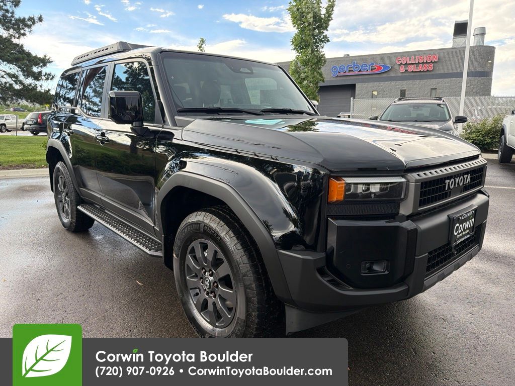 Black 2027 Toyota Land Cruiser SUV / Crossover Four-Wheel Drive 8-Speed Automatic