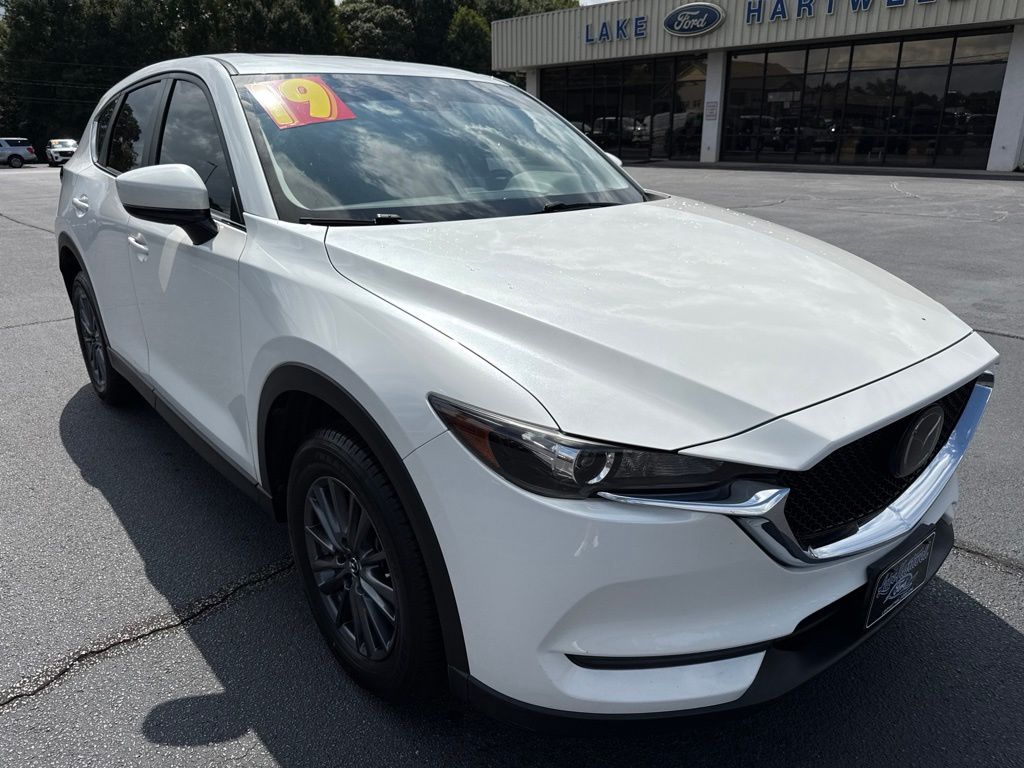 Snowflake White Pearl Mica 2019 Mazda CX-5 SUV / Crossover Front-Wheel Drive 6-Speed Automatic