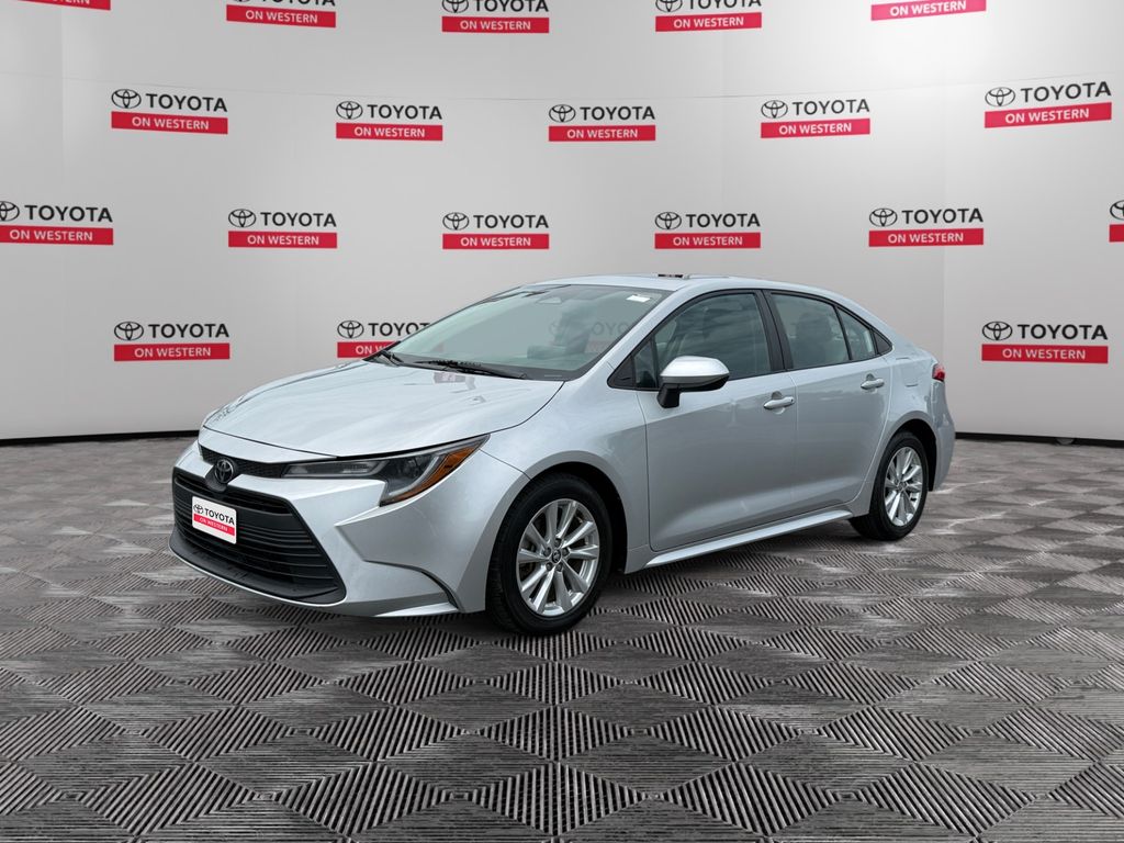 Classic Silver Metallic 2024 Toyota Corolla Sedan Front-Wheel Drive Continuously Variable Transmission