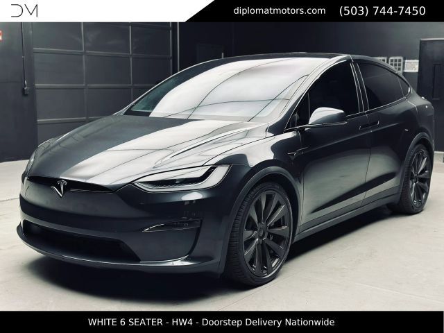 Gray 2025 Tesla Model X AWD SUV / Crossover All-Wheel Drive 1-Speed Automatic