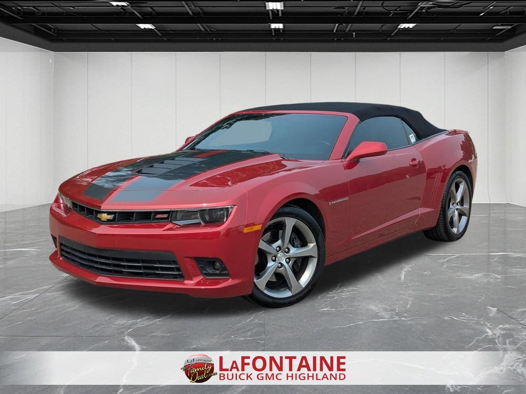Crystal Red Tint 2014 Chevrolet Camaro Convertible Rear-Wheel Drive 6-Speed Automatic