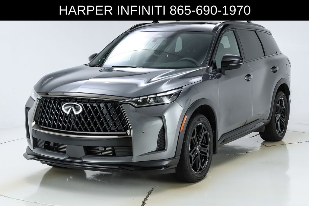 Gray (Graphite Shadow/Black Obsidian) 2026 INFINITI QX60 SUV / Crossover All-Wheel Drive 9-Speed Automatic