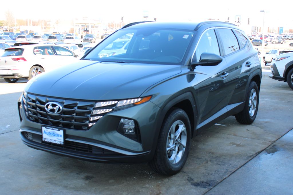 Amazon Gray 2023 Hyundai Tucson SEL AWD SUV / Crossover All-Wheel Drive 8-Speed Automatic