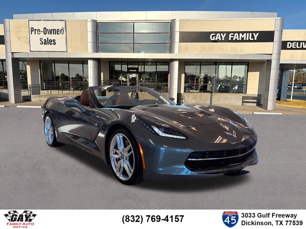  2016 Chevrolet Corvette Stingray Z51 2LT Convertible RWD   