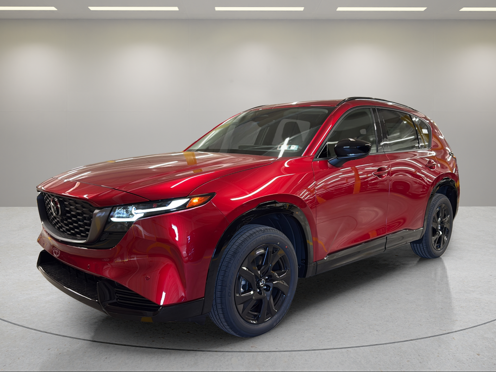 2026 Mazda CX-5 2.5 S Premium Plus Red at Rochrich Mazda