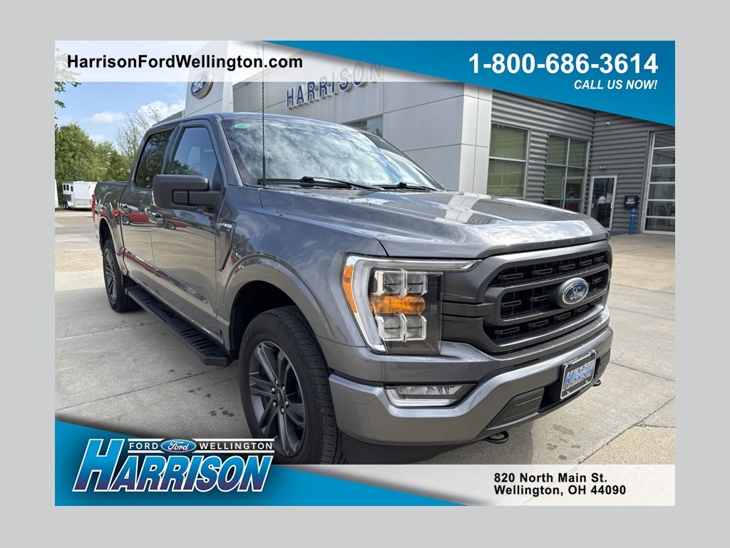Carbonized Gray Metallic 2023 Ford F-150 Pickup Truck Four-Wheel Drive Automatic