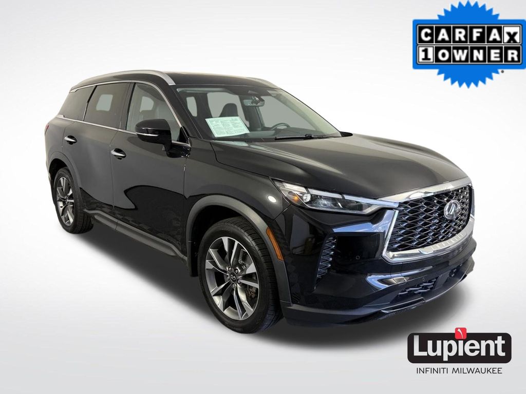 Mineral Black 2023 INFINITI QX60 SUV / Crossover All-Wheel Drive 9-Speed Automatic