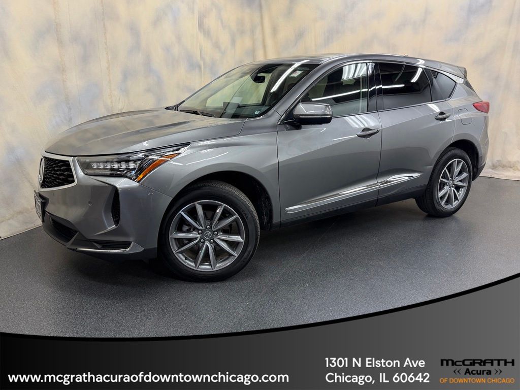 Liquid Carbon Metallic 2023 Acura RDX SUV / Crossover All-Wheel Drive Automatic