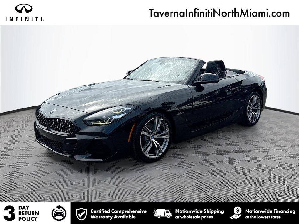 Black Sapphire Metallic 2019 BMW Z4 Convertible Rear-Wheel Drive 8-Speed Automatic