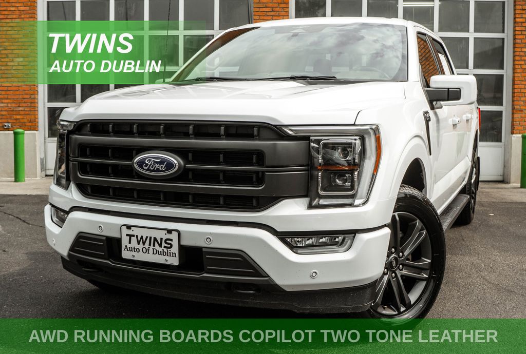White 2023 Ford F-150 Pickup Truck Four-Wheel Drive Automatic