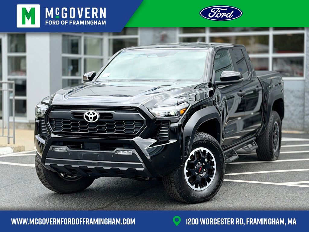 Black 2024 Toyota Tacoma Pickup Truck Four-Wheel Drive 8-Speed Automatic