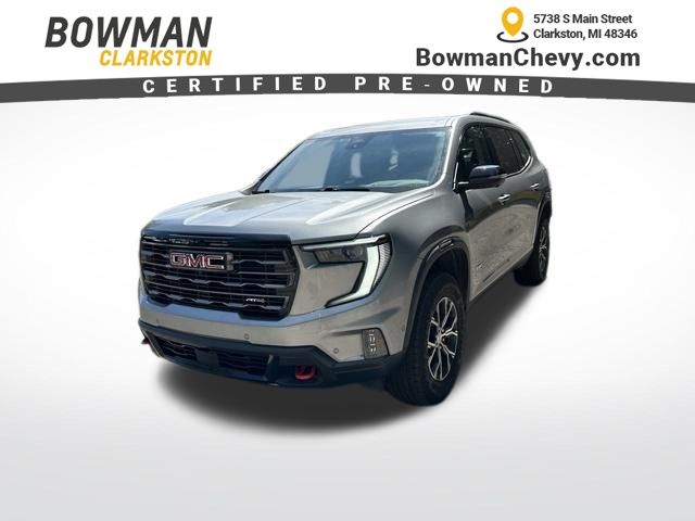 Sterling Metallic 2024 GMC Acadia SUV / Crossover Four-Wheel Drive 8-Speed Automatic