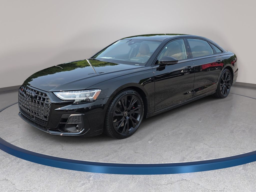 Black 2026 Audi S8 Sedan All-Wheel Drive 8-Speed Automatic